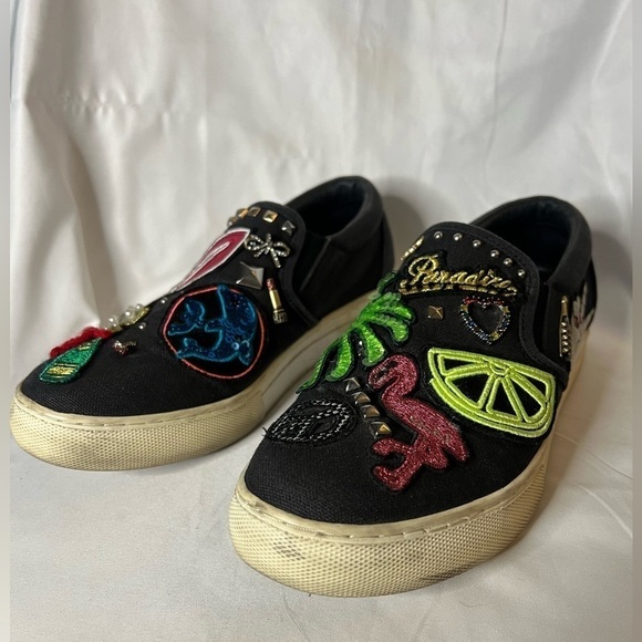 Marc Jacobs Mercer Slip On In Negro Black 8 1/2 - Picture 9 of 15